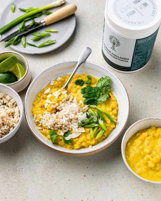 Yellow Split Pea Collagen Curry Recipe