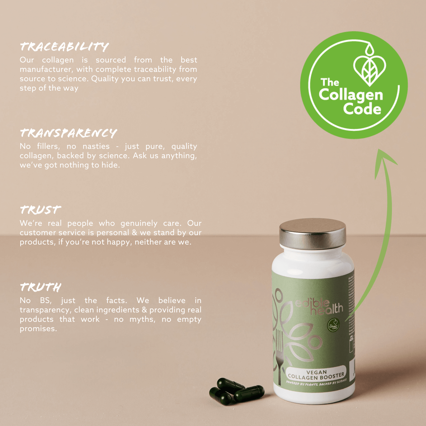 Vegan Collagen Boosting Capsules