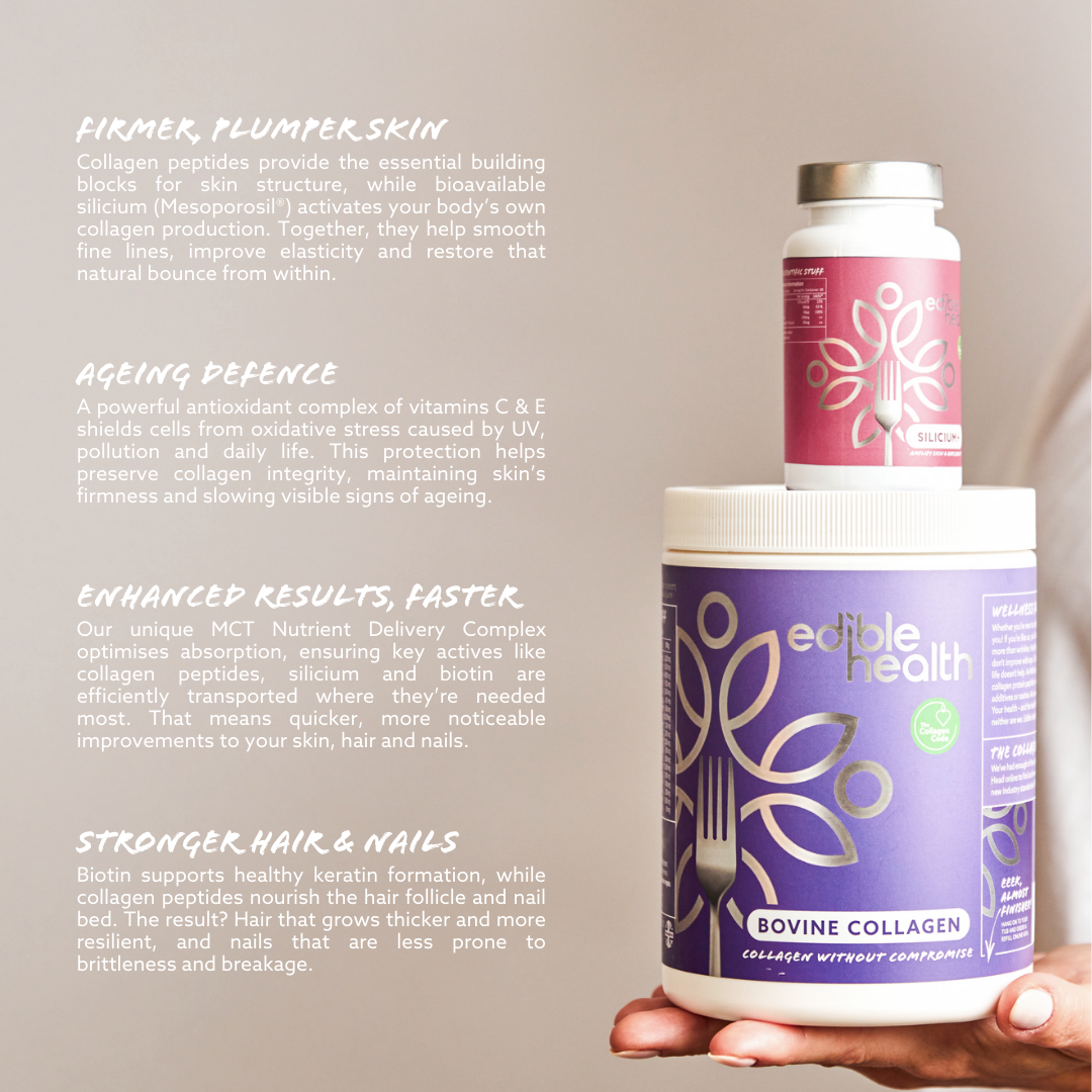 AMPLIFY Beauty Routine (Bovine Collagen Powder & Silicium+)