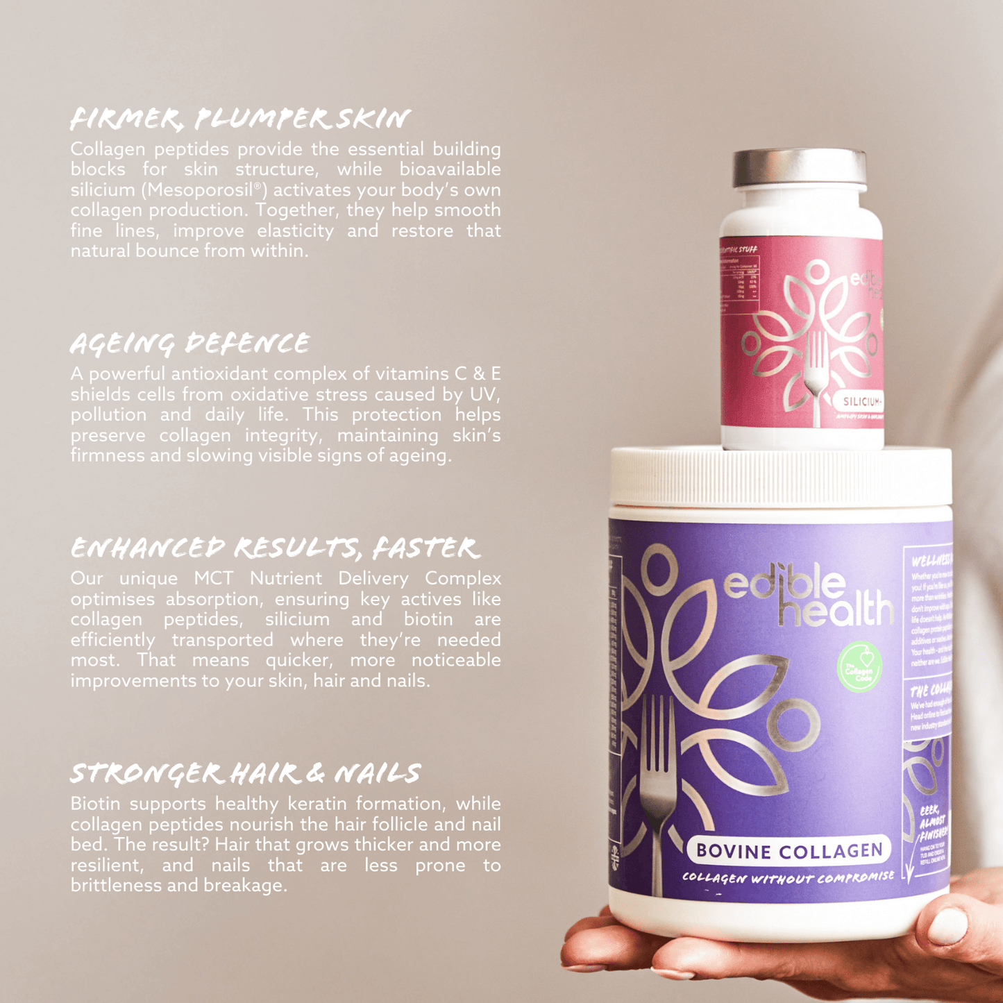 AMPLIFY Beauty Routine (Bovine Collagen Powder & Silicium+)