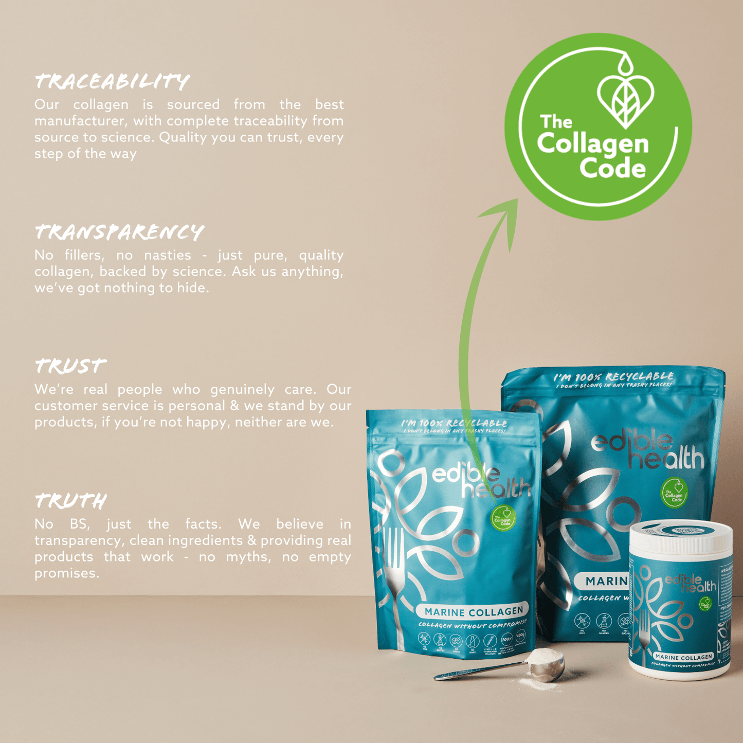 Hydrolysed Marine Collagen Powder
