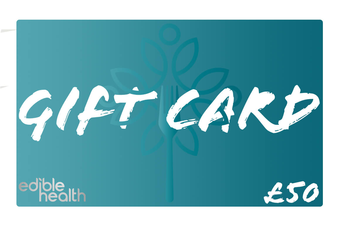 Edible health gift card 50