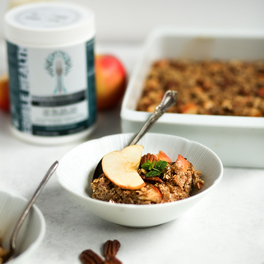 Apple Spice Porridge Traybake Recipe