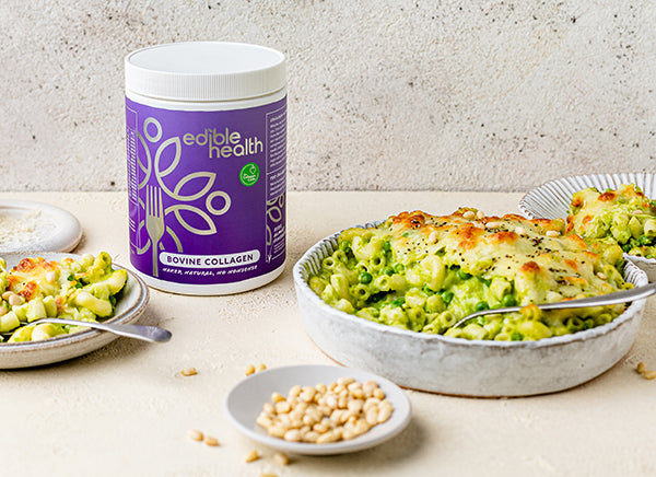 Peas Mac and Cheese With Collagen