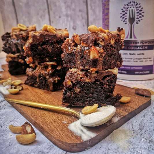 Peanut Butter Almond Brownies Recipe