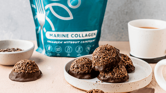 No Bake Chocolate Collagen Macaroons