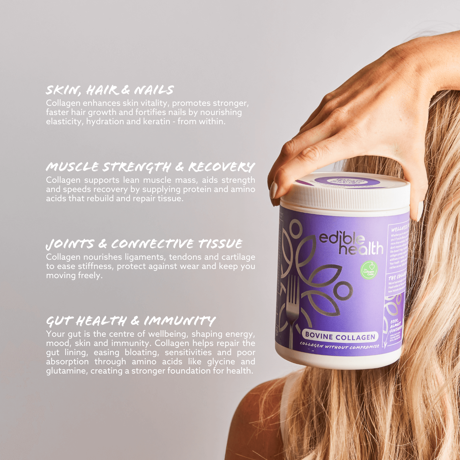 Holland And Barrett BeYouty Halal Bovine Collagen Powder 400g With L- Glutathione & Vitamin C For Hair, Skin, Joints Collagen For Hair Skin Nails Holland And Barrett BeYouty Halal Bovine Collagen Powder 400g With L- Glutathione & Vitamin C For Hair, Skin, Joints Collagen For Hair Skin Nails