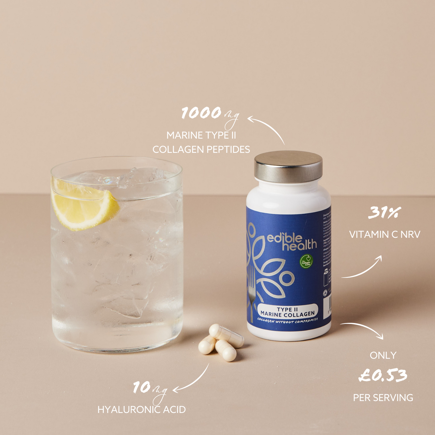 Type II Marine Collagen Capsules