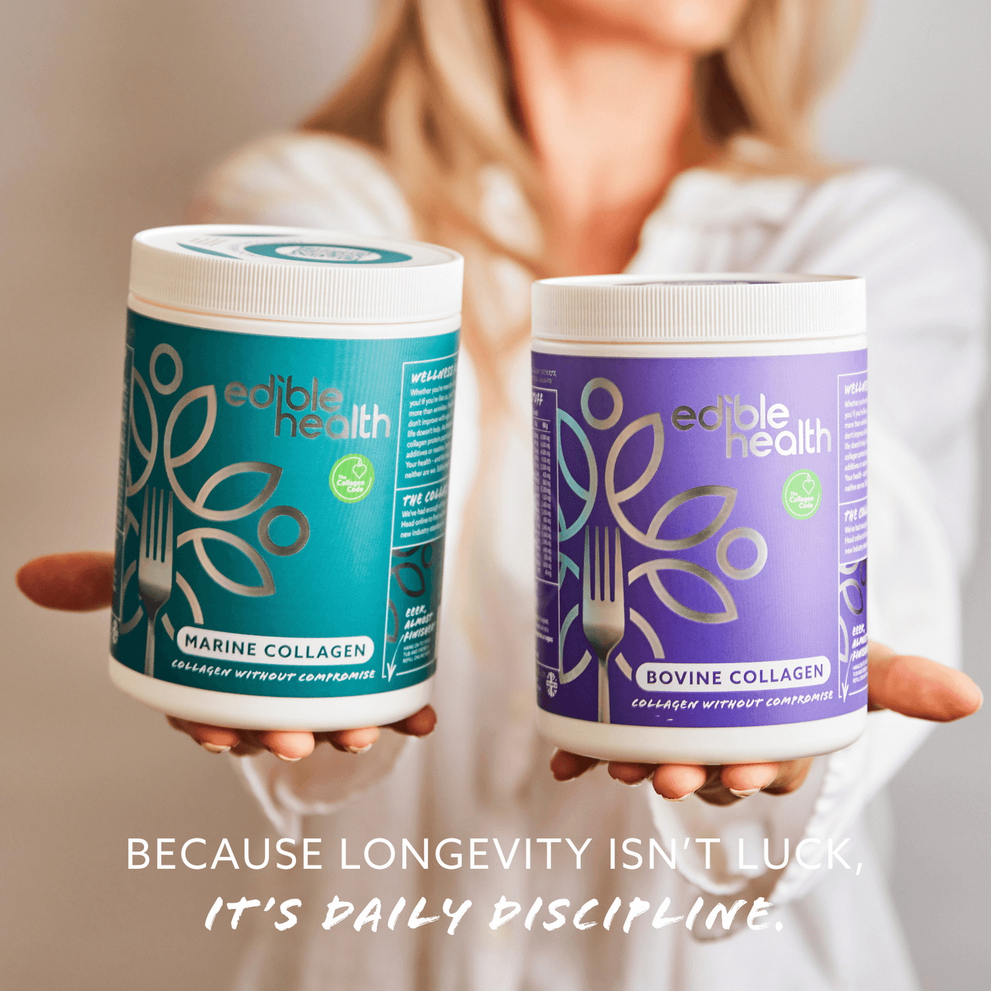 Mixed Powder Bundle (Bovine Collagen Tub + Marine Collagen Tub)