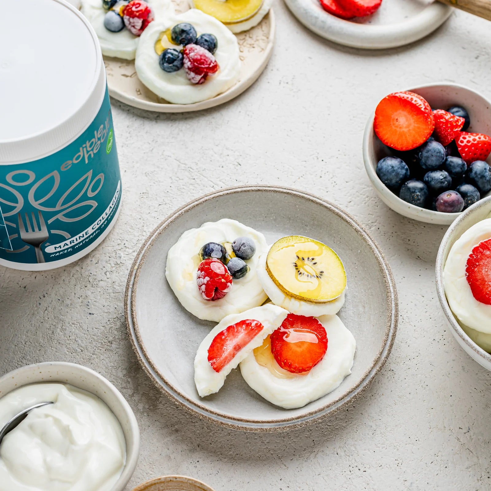 Marine Collagen Frozen Yoghurt Bites