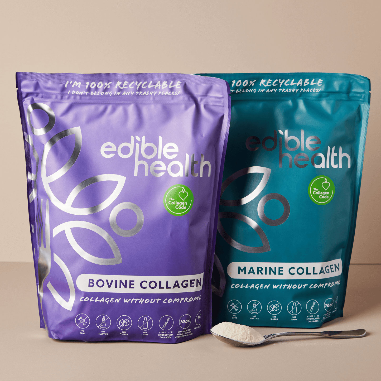Bovine and Marine 2 x 1kg Refill Pouches